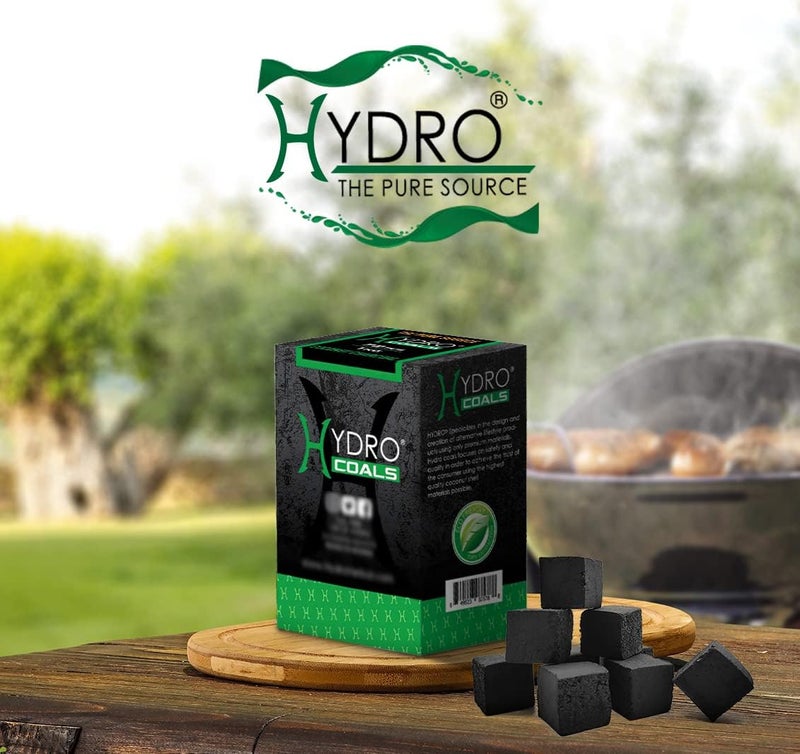 Hydro Coconut Charcoal - Ultimate Grilling & BBQ Experience with Cubes Made of Coconut Shell, Long-Lasting Odorless Charcoal - (1 KG) - Image 3